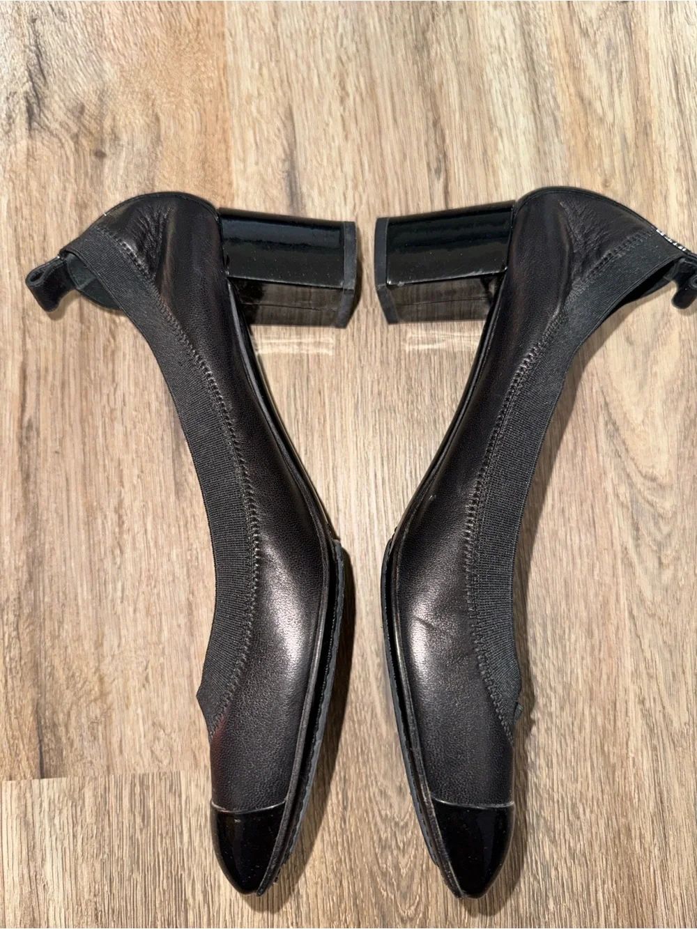 Chanel vintage and authentic heeled ballet flats size - 39